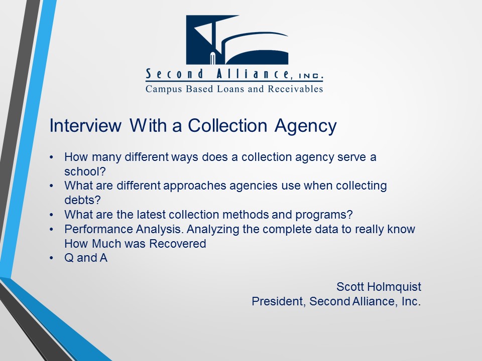 Interview with a Collection Agency